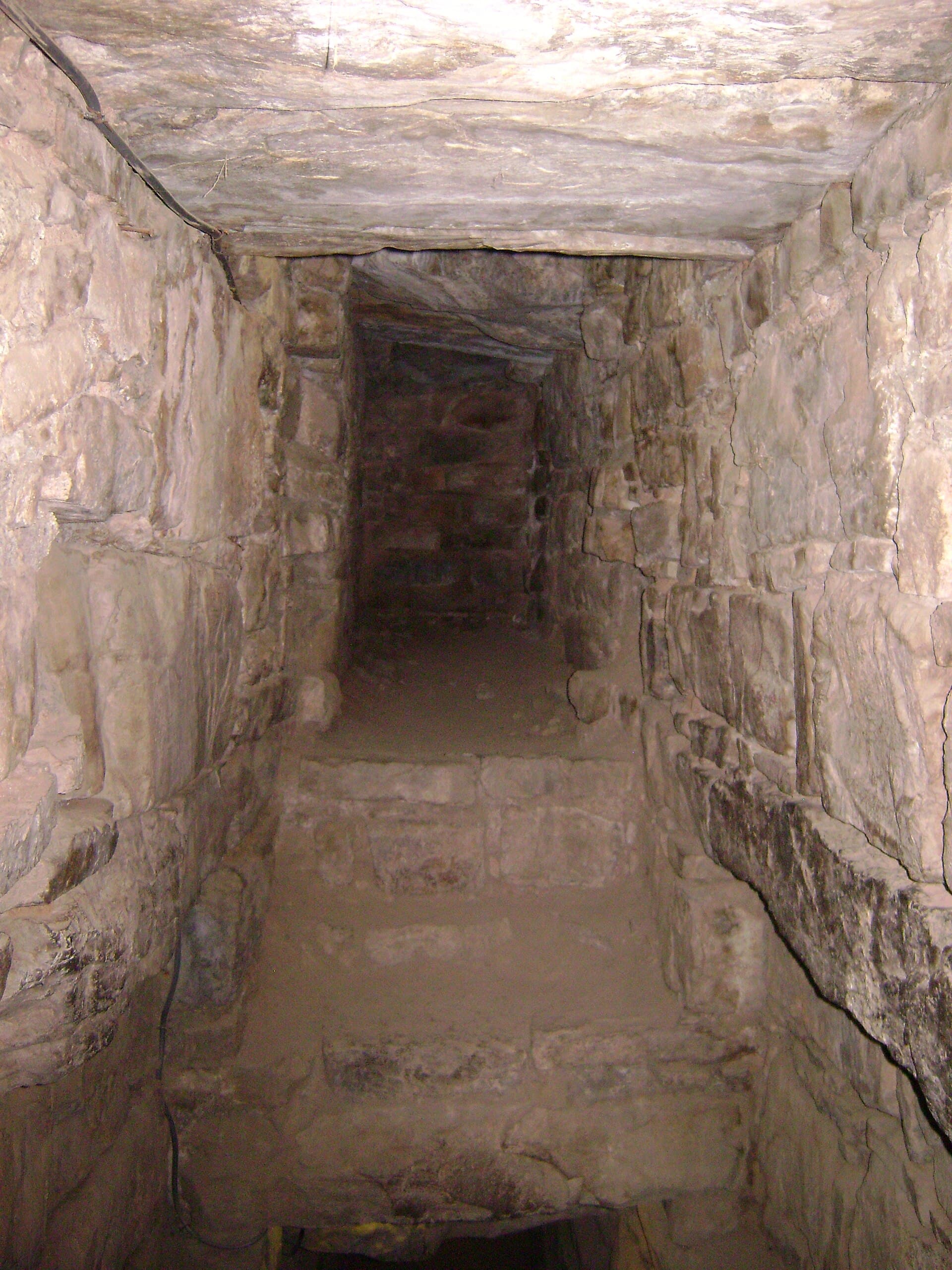Galería subterránea de Chavín de Huántar